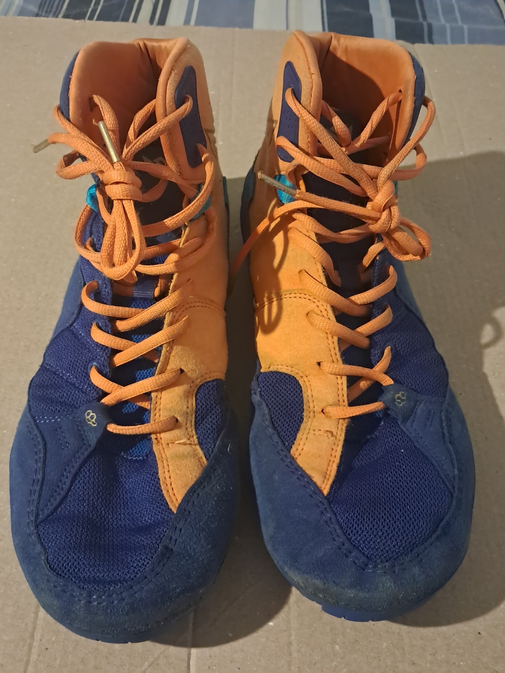 RUDIS Orange Athletic Shoes (Size Label Shown)
